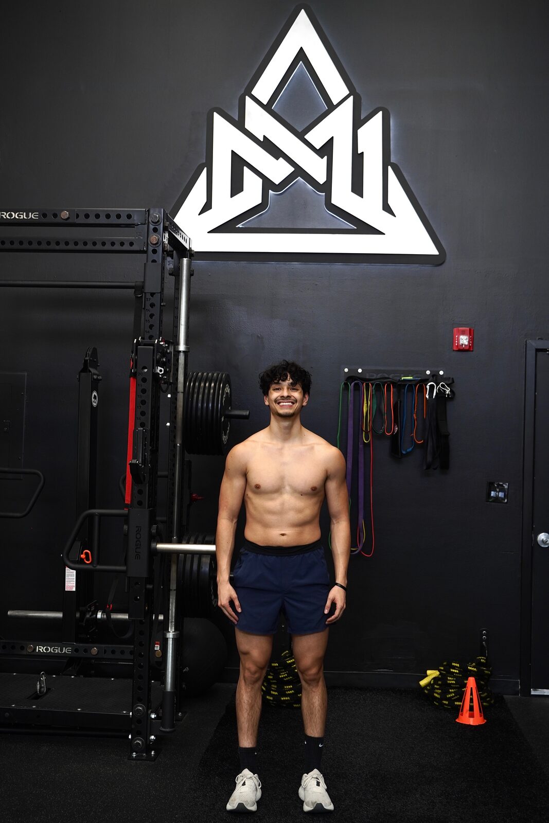 Martin Rios in the gym